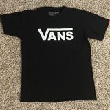 Vans Black Logo Tee Photo 0