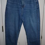 American Eagle  Straight Leg Mid Wash Mom Jeans Photo 0