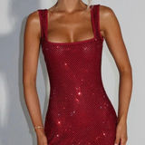 Lavish  Ivy Red Mini Dress Photo 0