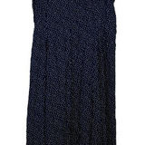 Gap Womens 10 Midi Dress in Black Dot Photo 0