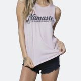 Spiritual Gangster Namaste Muscle Tee Photo 0