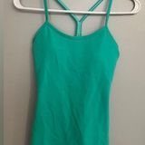 Lululemon Racerback tank color: aqua, size 4 Photo 0