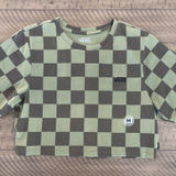 Vans Checkered Green and Brown Shirt Photo 0