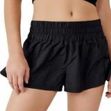 Free People  Get Your Flirt On Shorts Athletic Sport Photo 0