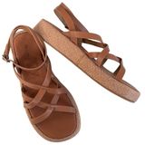 Madewell Like New Leather Sabina Flatform Sandals Desert Camel Size 6 Photo 0
