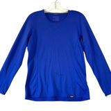 Patagonia  Womens Capilene Baselayer Polartac Blue Thermal sz Medium Ski Snow Photo 0