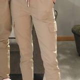 Tommy Hilfiger Tan Skinny Cargo Pants Photo 0