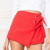 superdown Red Skort Photo 0