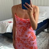 Altar'd State pink and orange mini dress Photo 0