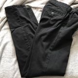 A&E Skinny Slacks Black Size 6 Photo 0