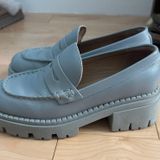 Free People  Loafers Leather Photo 0