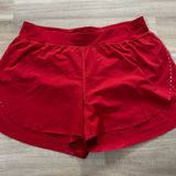 Lululemon Fast and Free Reflective Short Dark Red Women Size 8 Photo 0