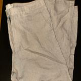 Eileen Fisher Linen Khaki Pants Photo 0