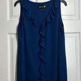 Lysse ruffle trim v neck tank Photo 0