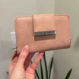Tahari light pink trifold wallet Preloved but great condition Photo 0
