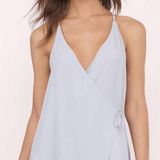 Tobi grey wrap tank Photo 0