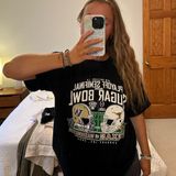 Blue 84 Texas Longhorns Oversized Football Tee  Photo 0