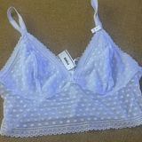 Victoria's Secret VICTORIA SECRET Cami bralette bra, sz L Photo 0
