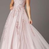 Dancing Queen Tulle A Line Prom Dress Photo 0