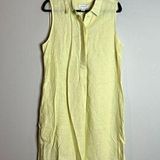 Liz Claiborne Vintage  yellow linen blend dress Photo 0