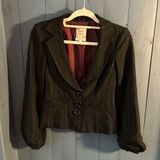 Nanette Lepore For Bergdorf Goodman Vintage Black Blazer, Size 2 Photo 0