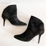 Audrey Brooke  black suede ankle booties size 10 Photo 0