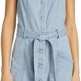 Rails Anita Sleeveless Denim Minidress(No Belt)-Size Medium Photo 0