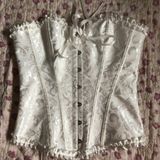 Amazon White Corset Top Photo 0