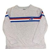 NFL Buffalo Bills Grey Scoop Neck Pullover Sweater  Football Bills Mafia Size XXL Photo 0