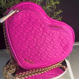 ALDO  quilted heart bag lip print valentine love kiss crossbody purse Photo 0