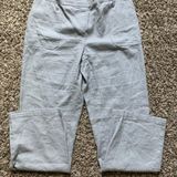 Per Se Linen Viscose Blend Pants Grey 10 Photo 0