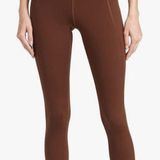 Girlfriend Collective NWT Women's High Rise Compressive Leggings in Brown~M🧡 Photo 0