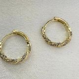14mm Small Gold Hoop Earrings for Women Photo 0