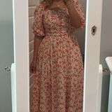 In the Beginning Floral Maxi Dress Photo 0