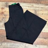 Halara  NEW Women's Black High Wasited Wide Leg Play It My Way Pants Sz M Career Photo 0