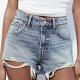 ZARA Jean Shorts Photo 0