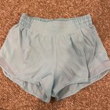 Lululemon Blue  Shorts Hotty Hot 4 high waisted  Photo 0