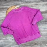 Aerie  pink oversized crewneck sweatshirt Photo 0