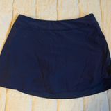 Outdoor Voices Navy Blue Athletic Mini Tennis Skirt Photo 0