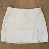 Princess Polly White / Denim Skirt Photo 0