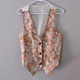 vintage floral vest Multi Photo 0