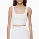 Aritzia Babaton Sculpt Knit Cropped Tank Photo 0