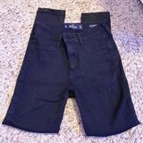Hollister black high rise jean legging Photo 0