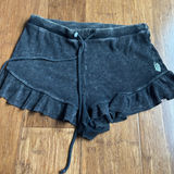 Free People Movement  charcoal ruffle shorts Photo 0
