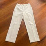 St. John Sports by Maria White High Rose Jeans Photo 0