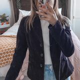 United Colors Of Benetton Brown Corduroy Blazer  Photo 0