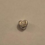 Pandora “you are so loved” silver heart charm Photo 0