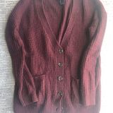 Forever 21 maroon cardigan  Photo 0