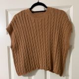 Olivaceous Short Sleeve Sweater  Photo 0