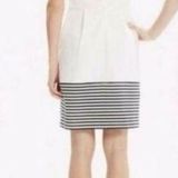 Madewell Striped Fit And Flare Dress Size Medium Photo 0